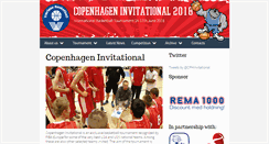 Desktop Screenshot of cph-invitational.dk